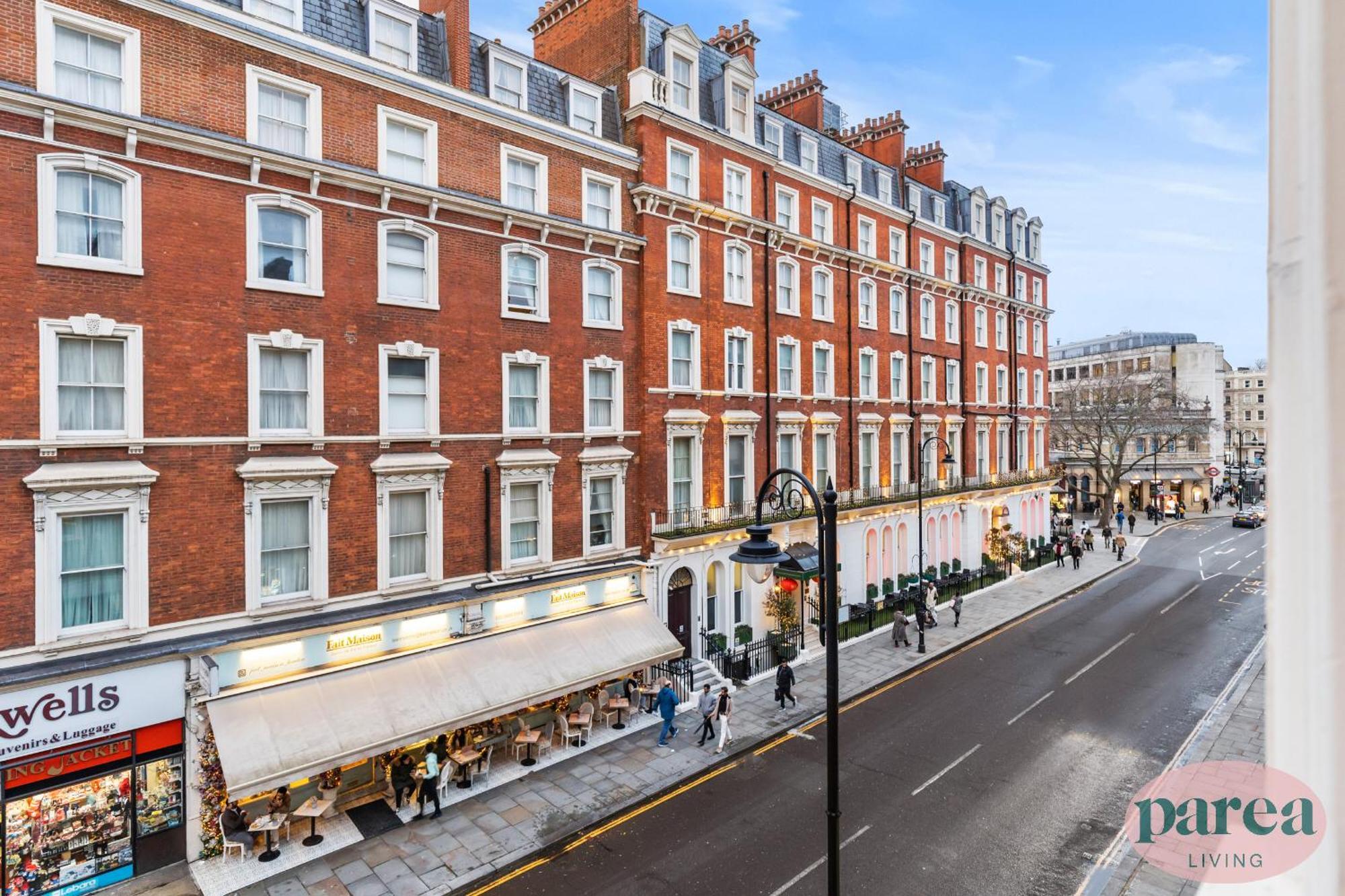 Parea Living - South Kensington, Elegant 1-Bedroom Flat, Wfh Desk London Bagian luar foto