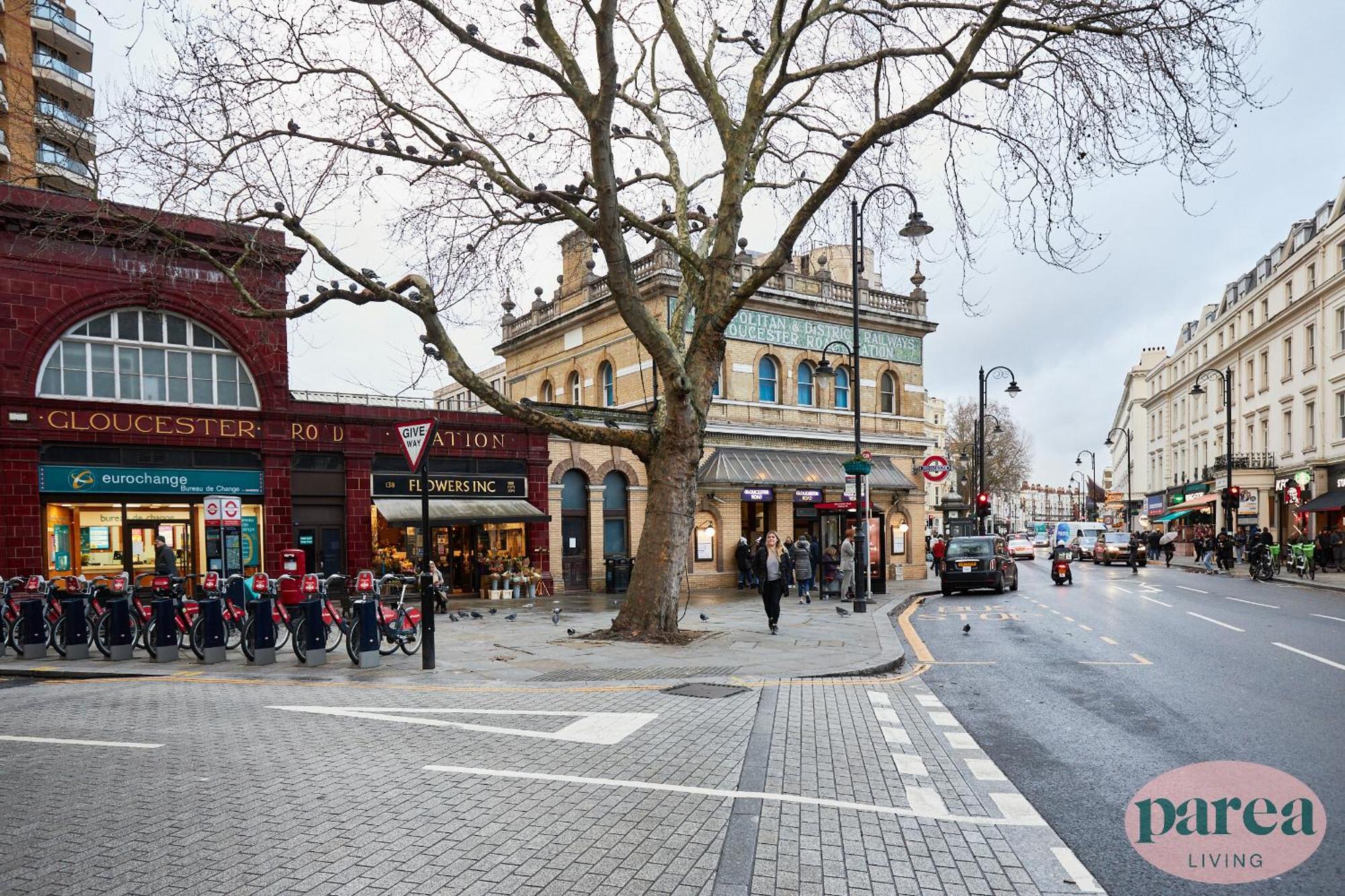 Parea Living - South Kensington, Elegant 1-Bedroom Flat, Wfh Desk London Bagian luar foto